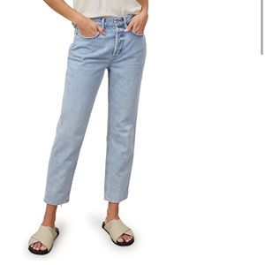Rails The Melrose High Waist Slim Straight Ankle Jeans